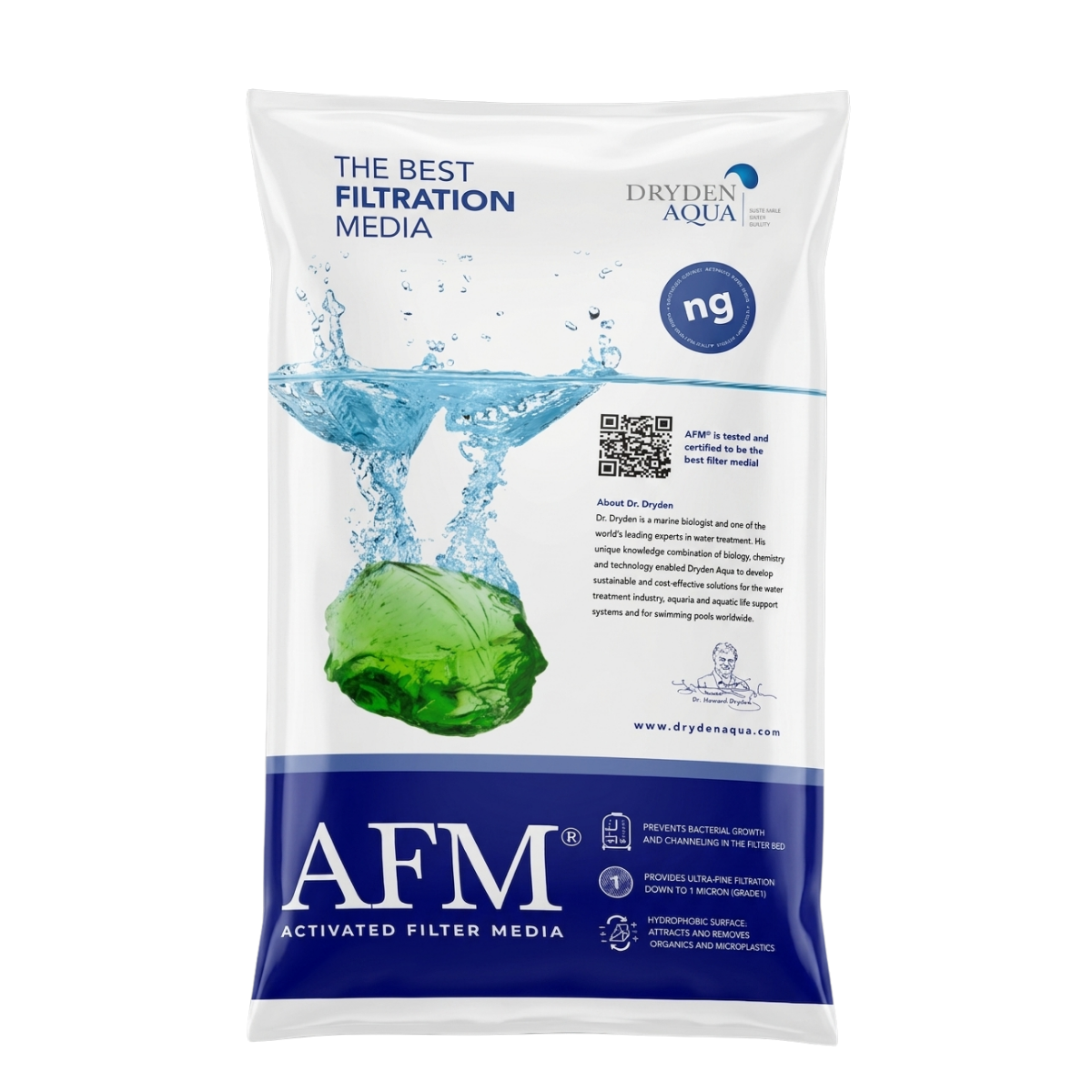 สารกรองแก้ว SWISS THAI WATER SOLUTION AFM ขนาด 30กก.สำหรับใช้กับถังกรองขนาด 8×44 นิ้ว_1